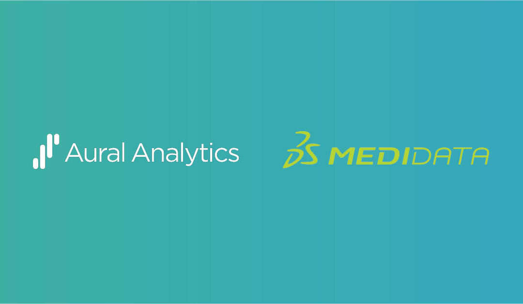 Aural Analytics Partners with Medidata and its Sensor Cloud Network￼