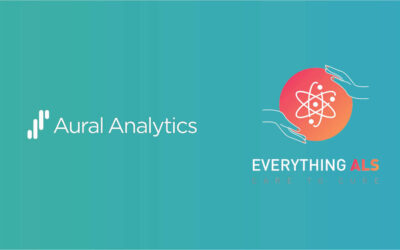 Aural Analytics Speech Technology Selected For EverythingALS Early Detection Study￼